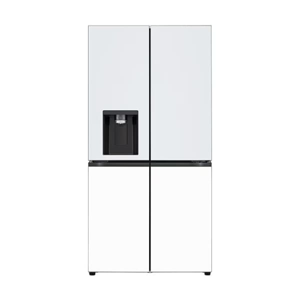 [LG] 디오스 오브제컬렉션 얼음정수기냉장고 820L (오브제컬렉션 클레이 크림 스카이/크림 화이트)