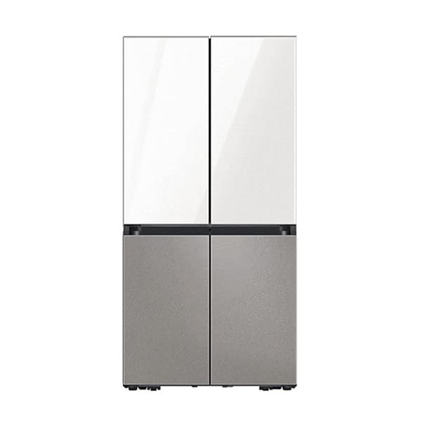 [삼성] 비스포크 4도어 정수기 냉장고 833L (글램화이트/다크그레이)