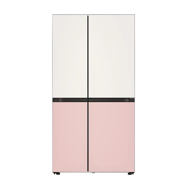 [LG] 디오스 매직스페이스 양문형 냉장고 832L (베이지 핑크)