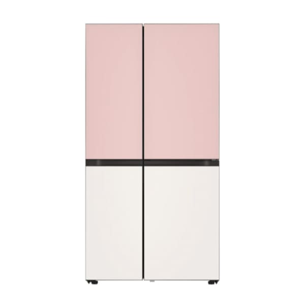 [LG] 디오스 매직스페이스 양문형 냉장고 832L (핑크/베이지)