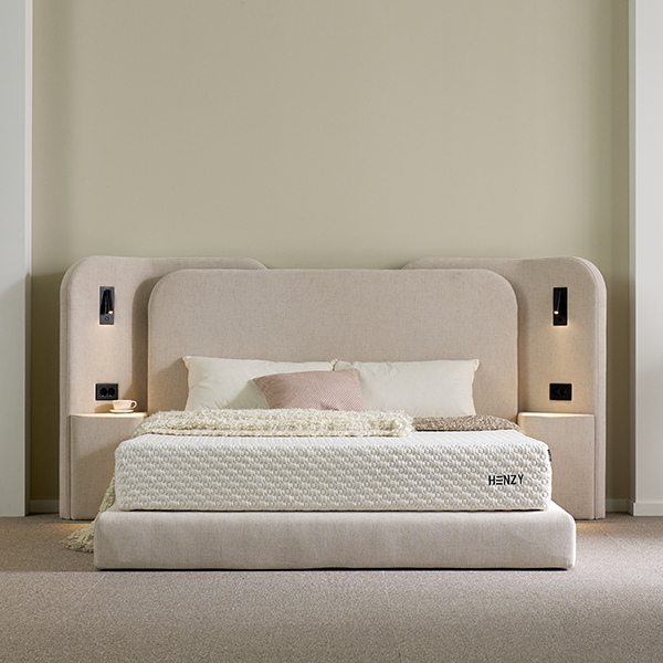 [헨지디자인] 피오 침대 k + 헨지매트리스 k 세트