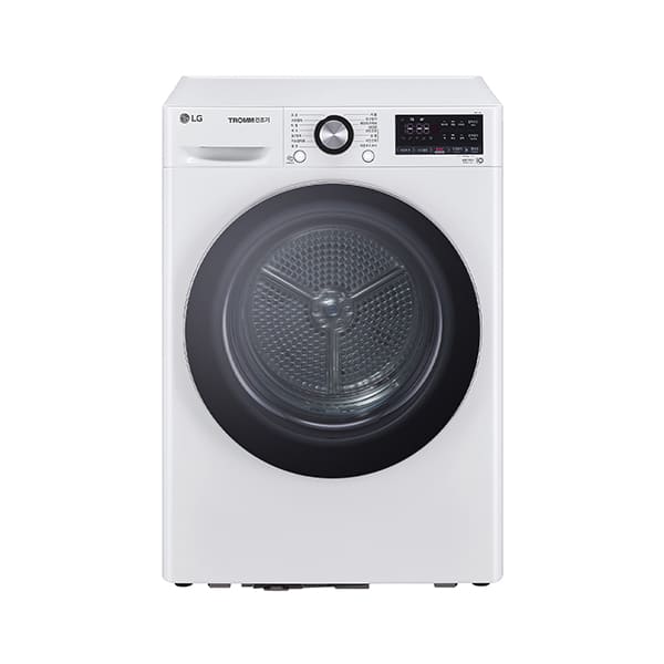 [LG] 트롬 듀얼 인버터 히트펌프 건조기 10kg (화이트)