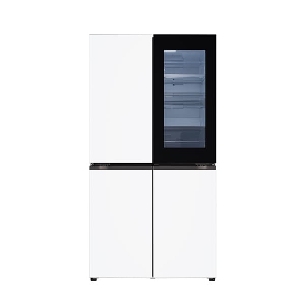 [LG] 디오스 오브제컬렉션 노크온 매직스페이스 냉장고 865L (크림 화이트)