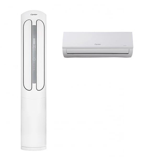[캐리어] 에어로 18단 2in1 에어컨 16평형+6평형 (화이트)